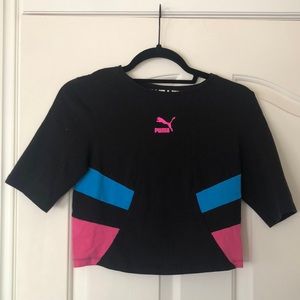 Puma womens small crop top